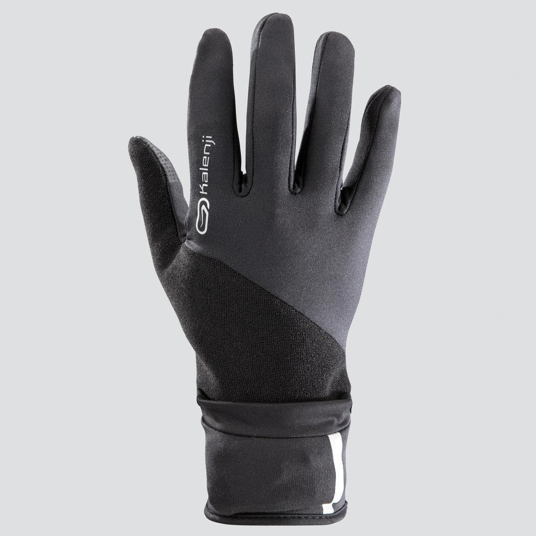 Gants de running avec moufle amovible - Evolutiv' bleu marine