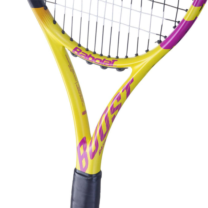 Raquette de tennis adulte Babolat Boost Rafa jaune orange rose