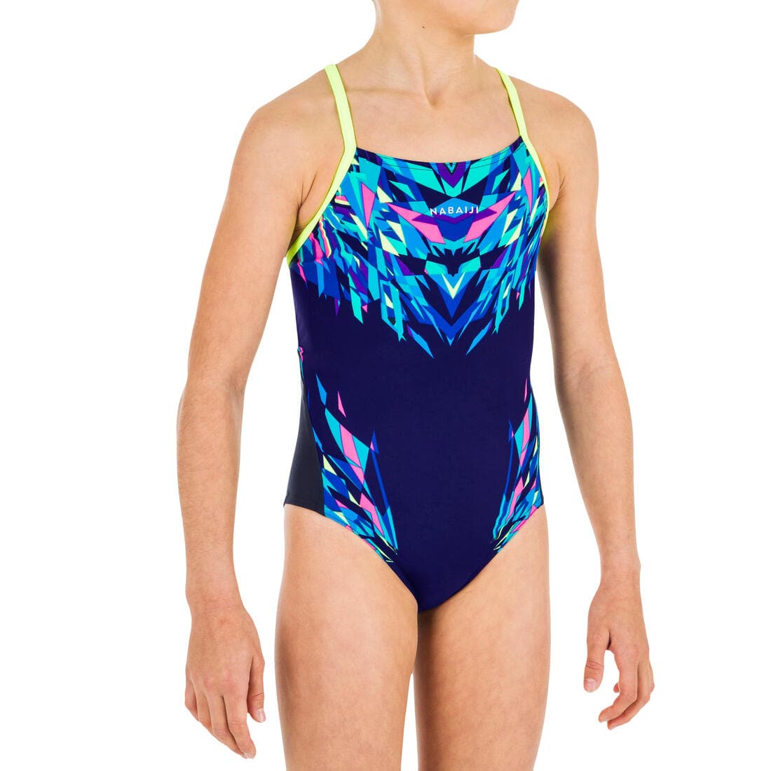 Maillot de bain de natation une pièce fille résistant chlore Lexa kali