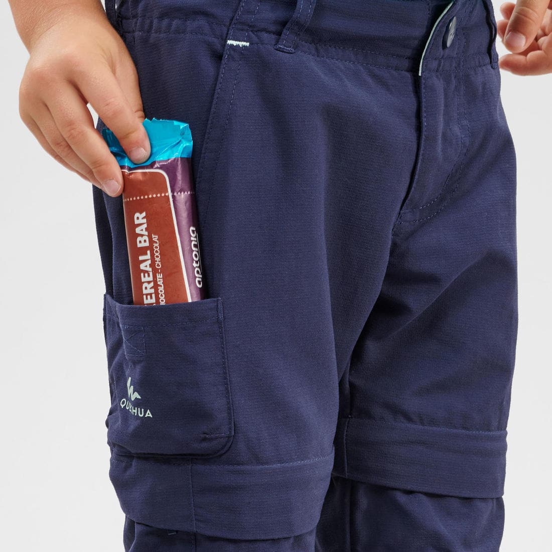 Pantalon de randonnée modulable enfant - MH500 KID - 2-6 ANS