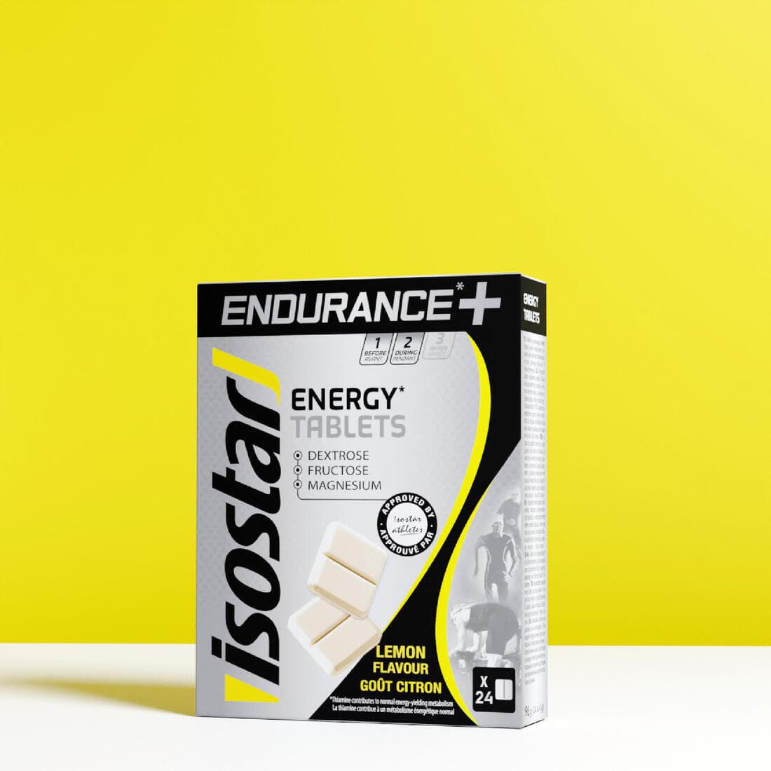 Tablettes énergétiques ENERGY TABLETS citron 24x4g