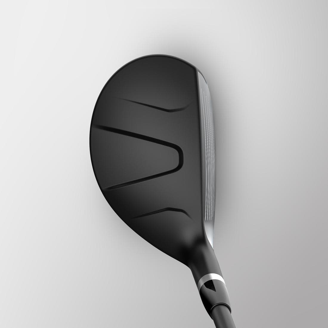 HYBRIDE GOLF ADULTE GAUCHER GRAPHITE TAILLE 2 - INESIS 100