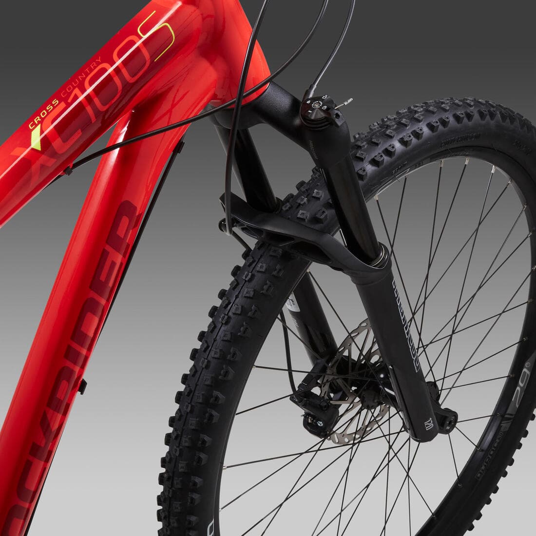 Vélo VTT XC 100 S 29" EAGLE rouge et