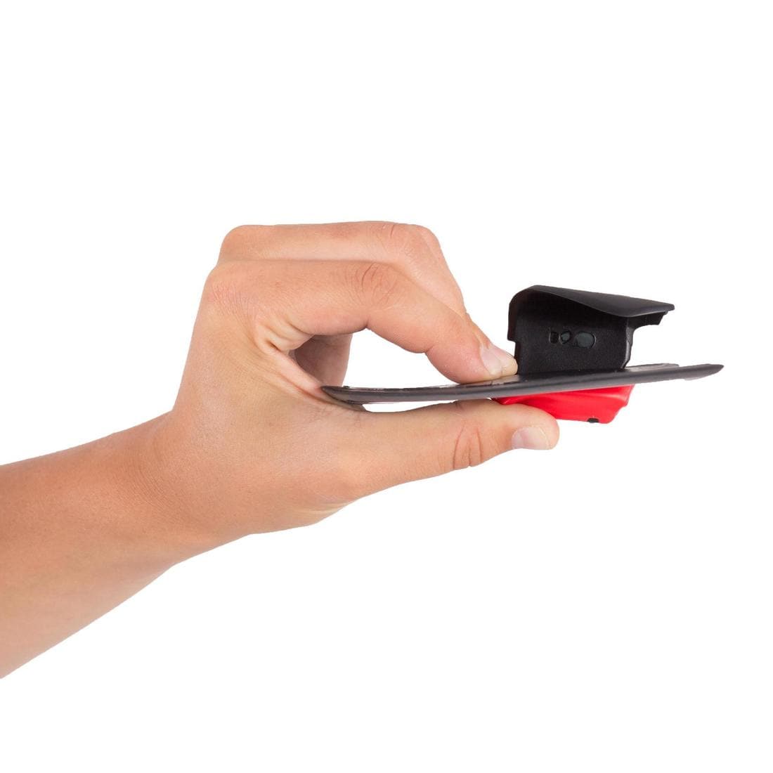 PLAQUETTES FINGER PADDLES 900 QUICK'IN  NOIR ROUGE