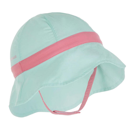





Chapeau anti UV bébé nageur vert