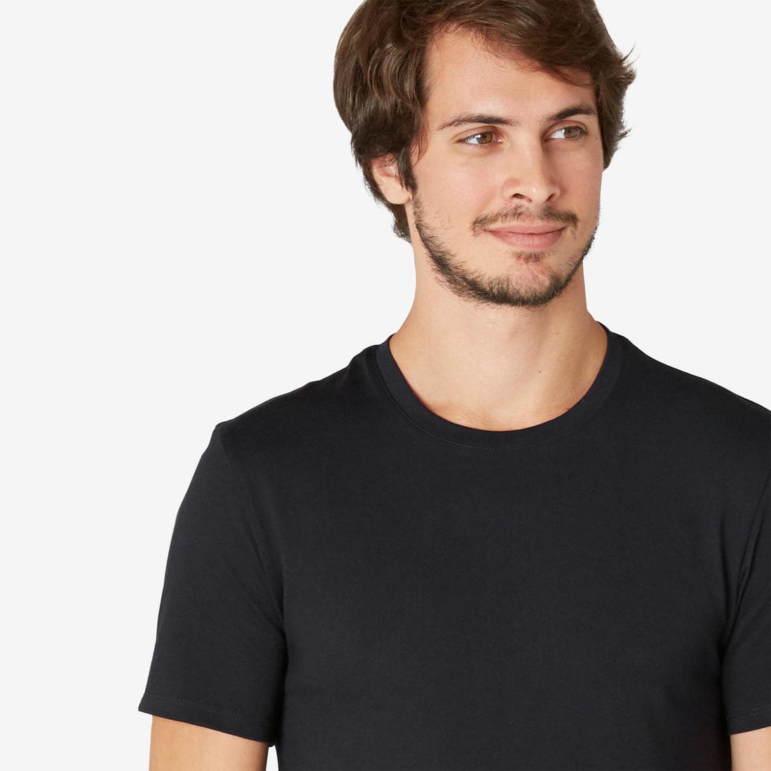 T-shirt slim en coton Homme