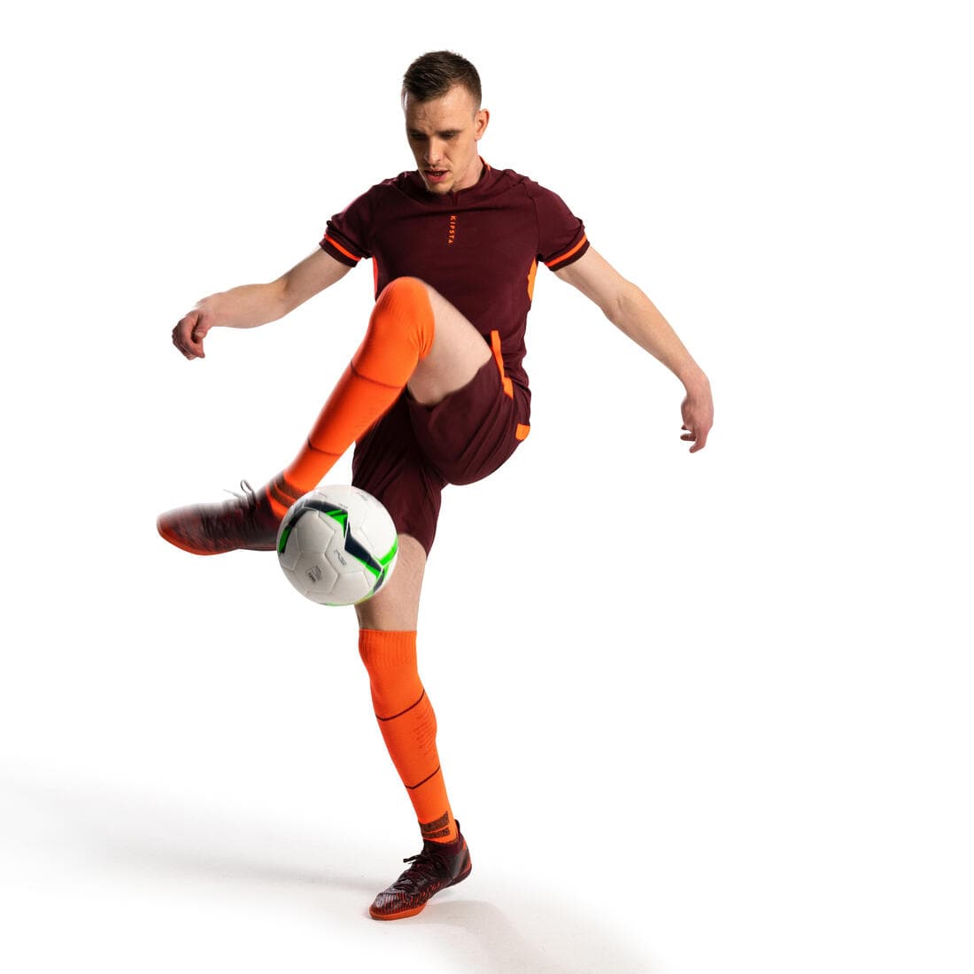 CHAUSSETTES DE FOOTBALL CLR ORANGE FLUO