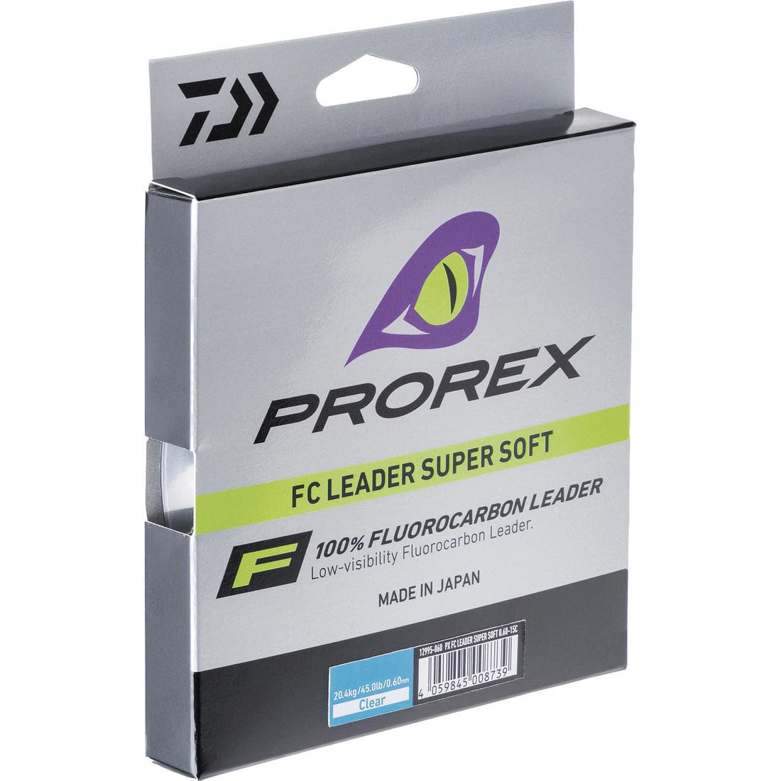 Fil fluorocarbone pêche aux leurres carnassier FC LEADER SUPER SOFT  50M 18/1