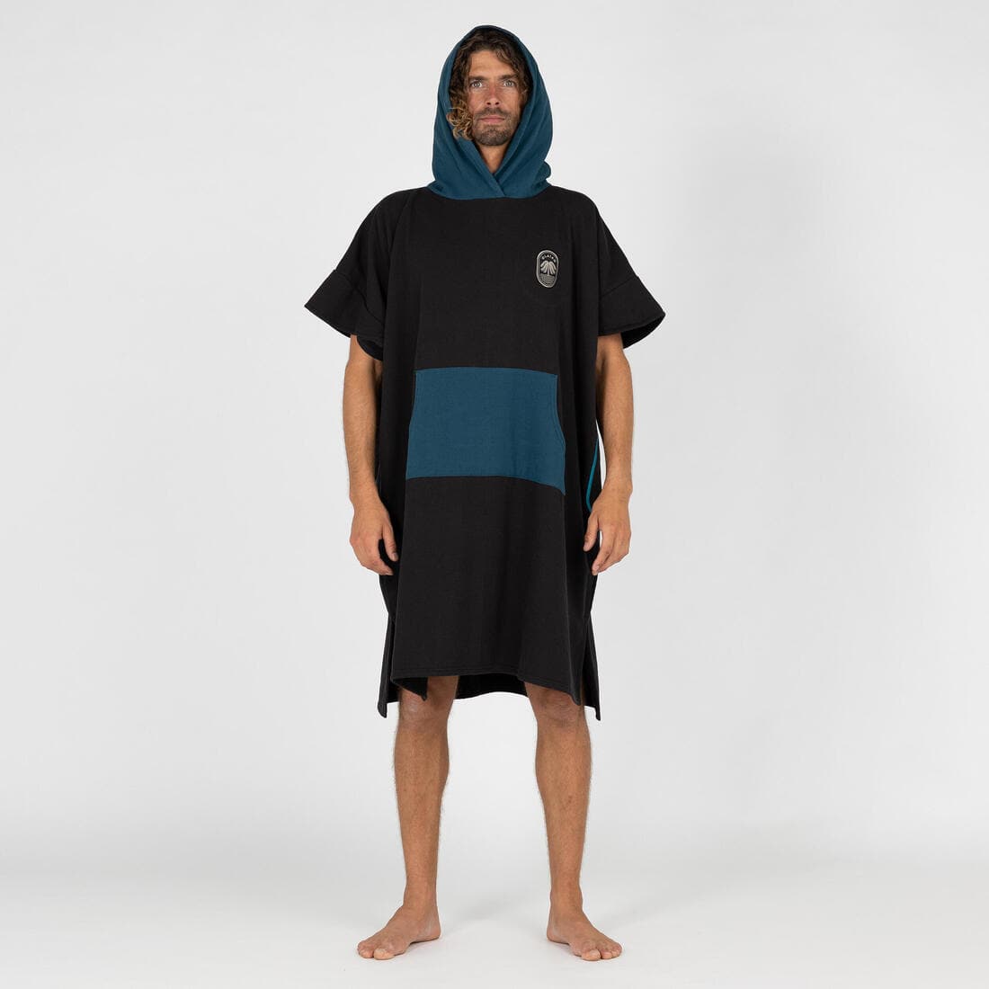 Poncho surf Adulte - 500 sable