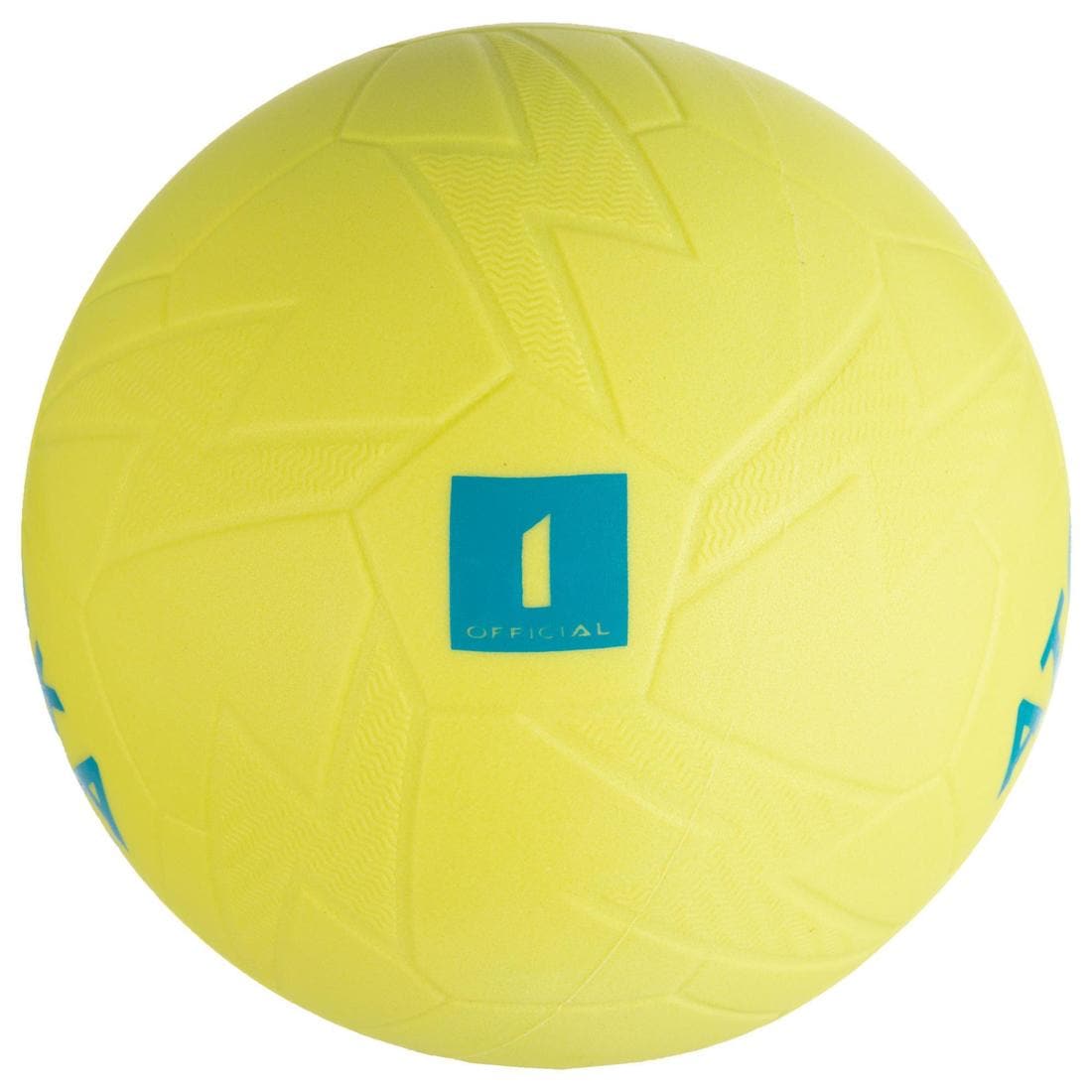 Ballon de beach handball HB500B taille 1 jaune