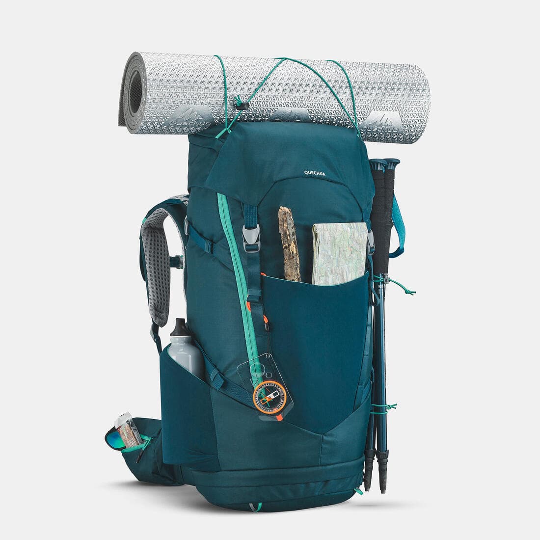 Sac à dos de randonnée/trekking enfant 40+10L - MH500 JR