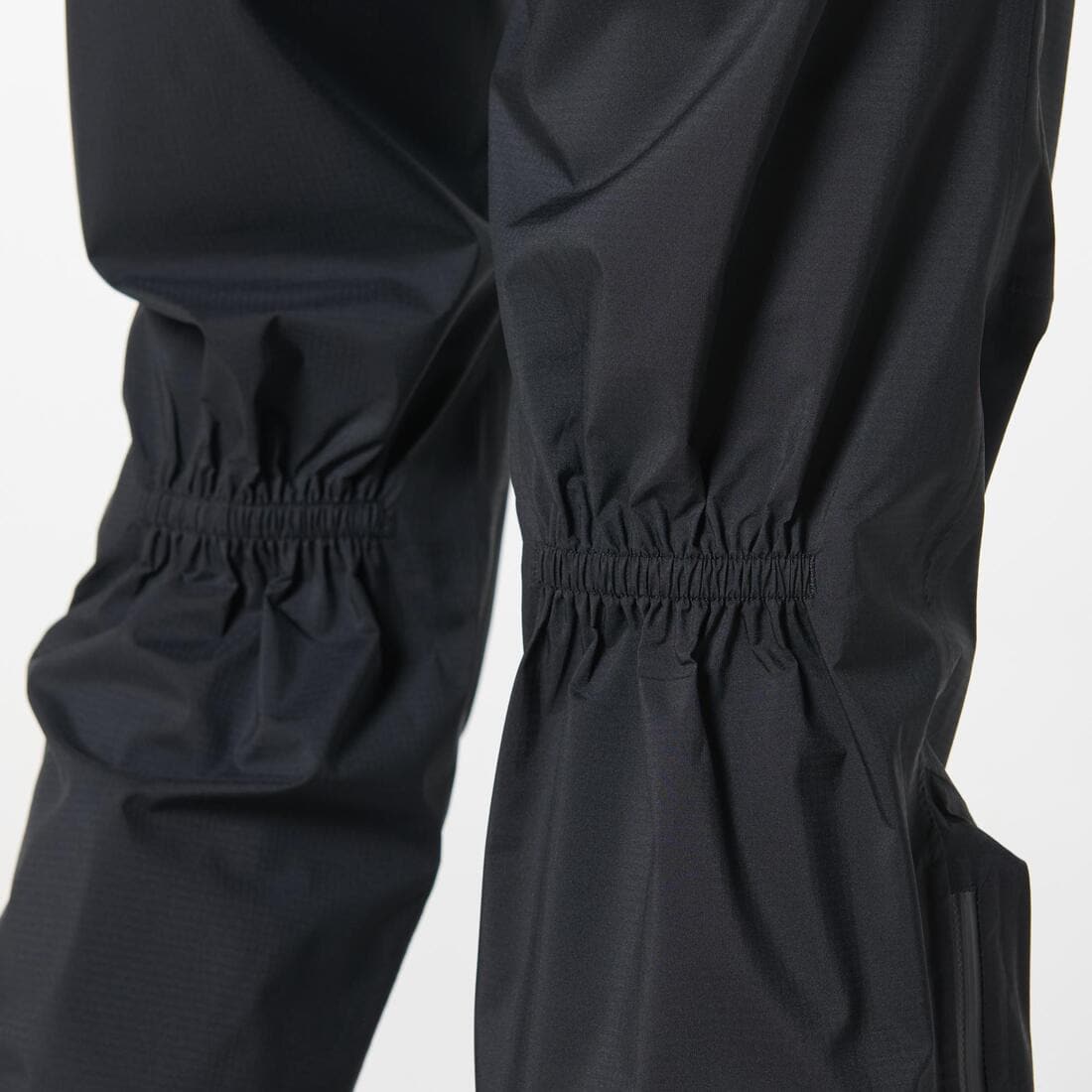 Pantalon imperméable de running & trail running Femme - KIPRUN Run 900 Rain Noir