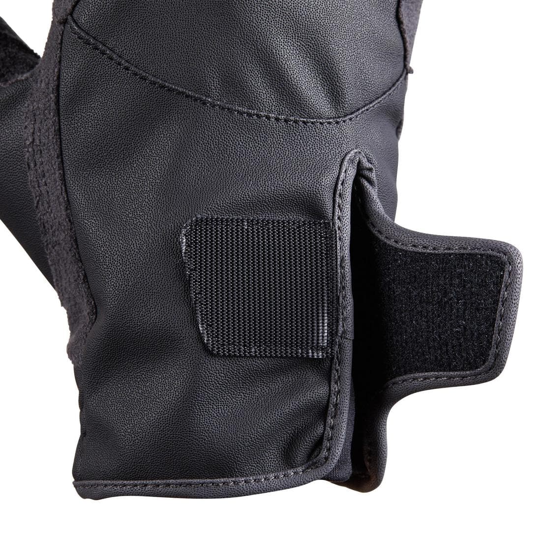 Gants équitation enfant 500 noir et