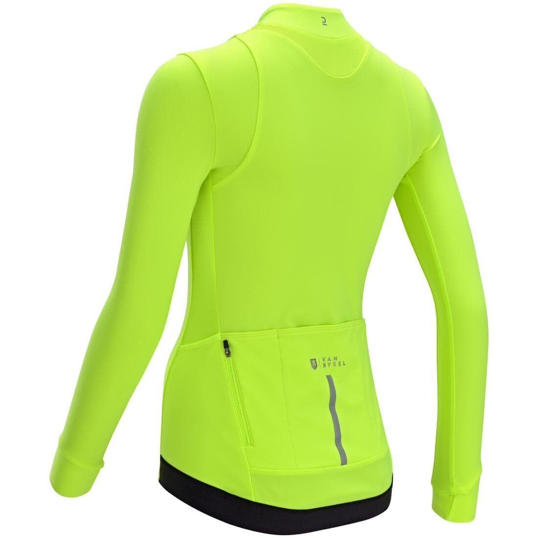 MAILLOT VELO ROUTE MANCHES LONGUES RCR FEMME EMERAUDE