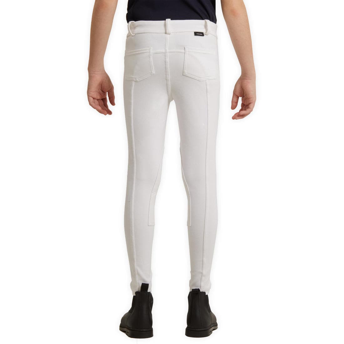 Pantalon de concours équitation Enfant - 100 blanc