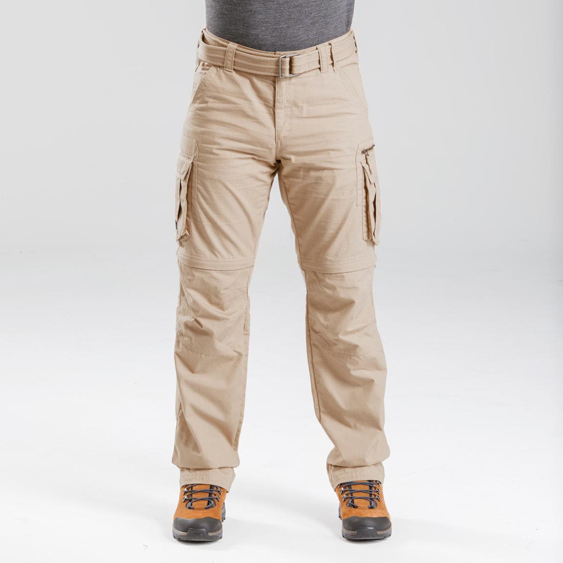 Pantalon cargo modulable de trek voyage - travel 500 modul homme