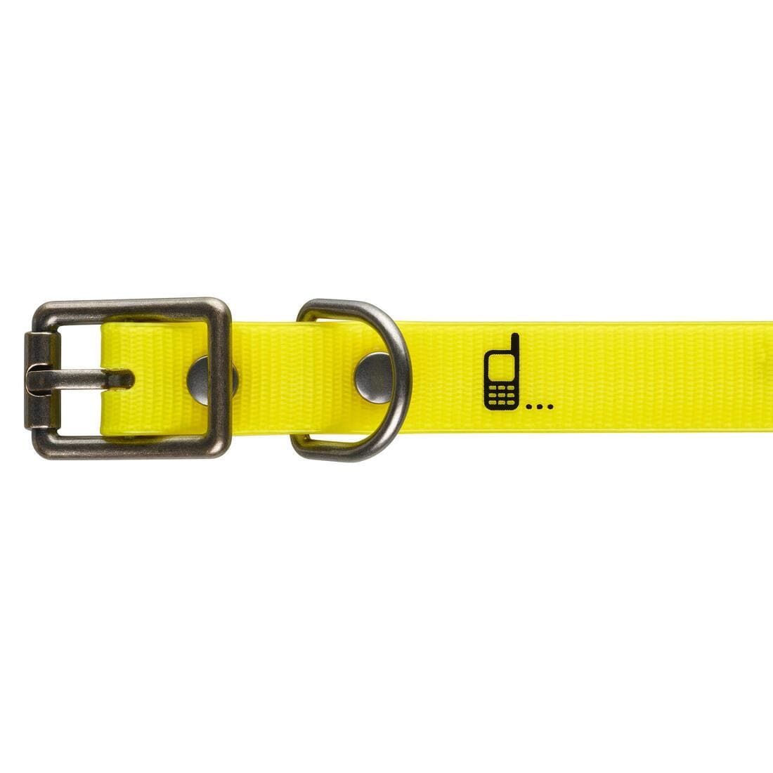 Collier chien Jaune fluo 500