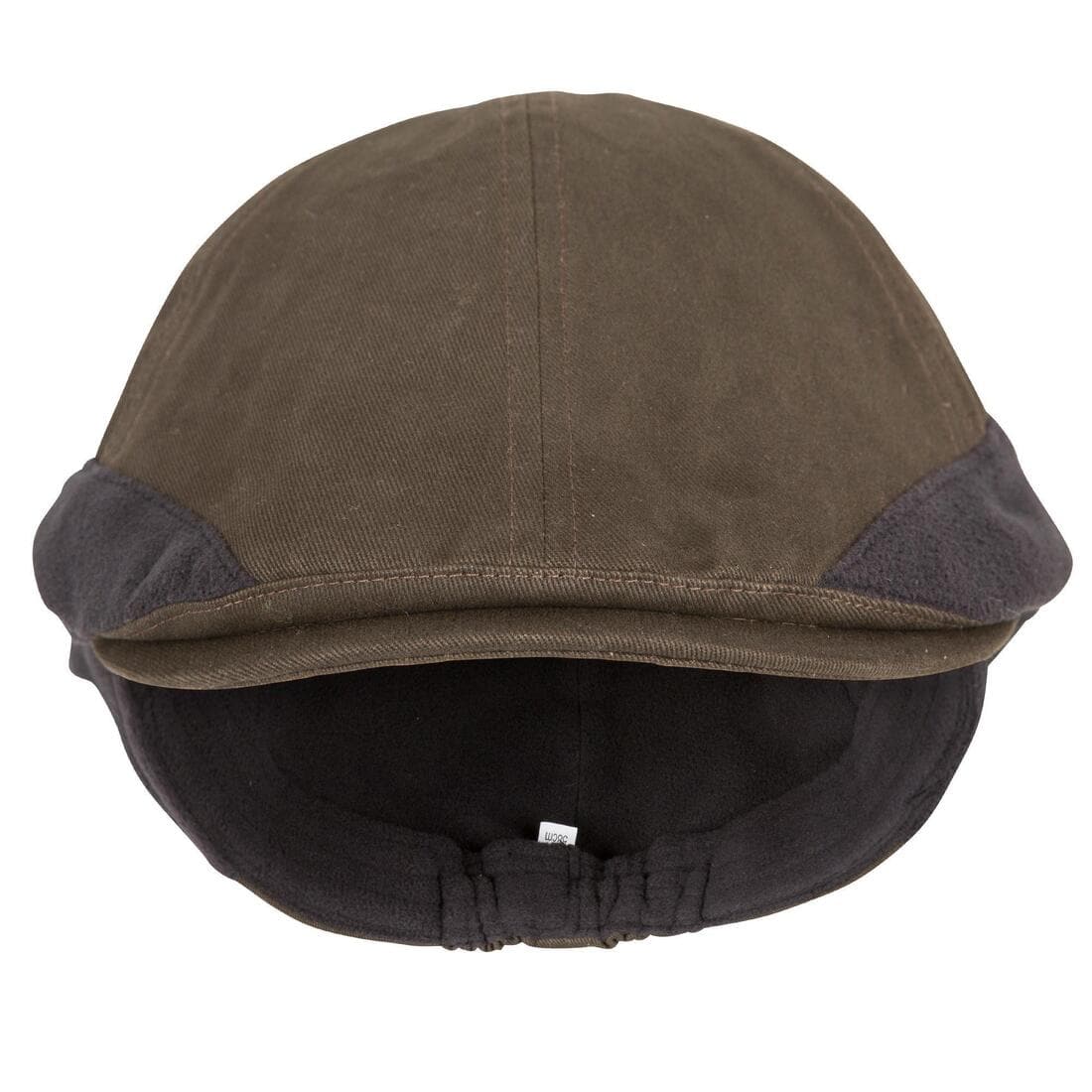 Casquette plate chasse chaude marron