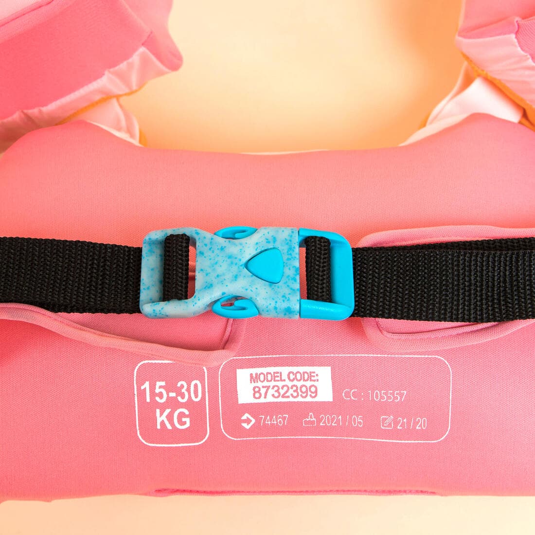 Brassards-ceinture piscine évolutif TISWIM enfant bleu "DRAGON"