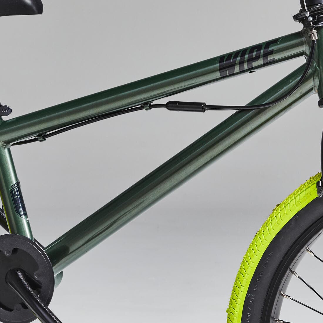 BMX ENFANT 20" WIPE 500 VERT 9-14 ANS