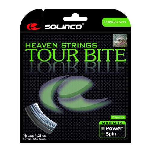 





CORDAGE DE TENNIS MONOFILAMENT SOLINCO Tour Bite 1,25mm  12 M GRIS