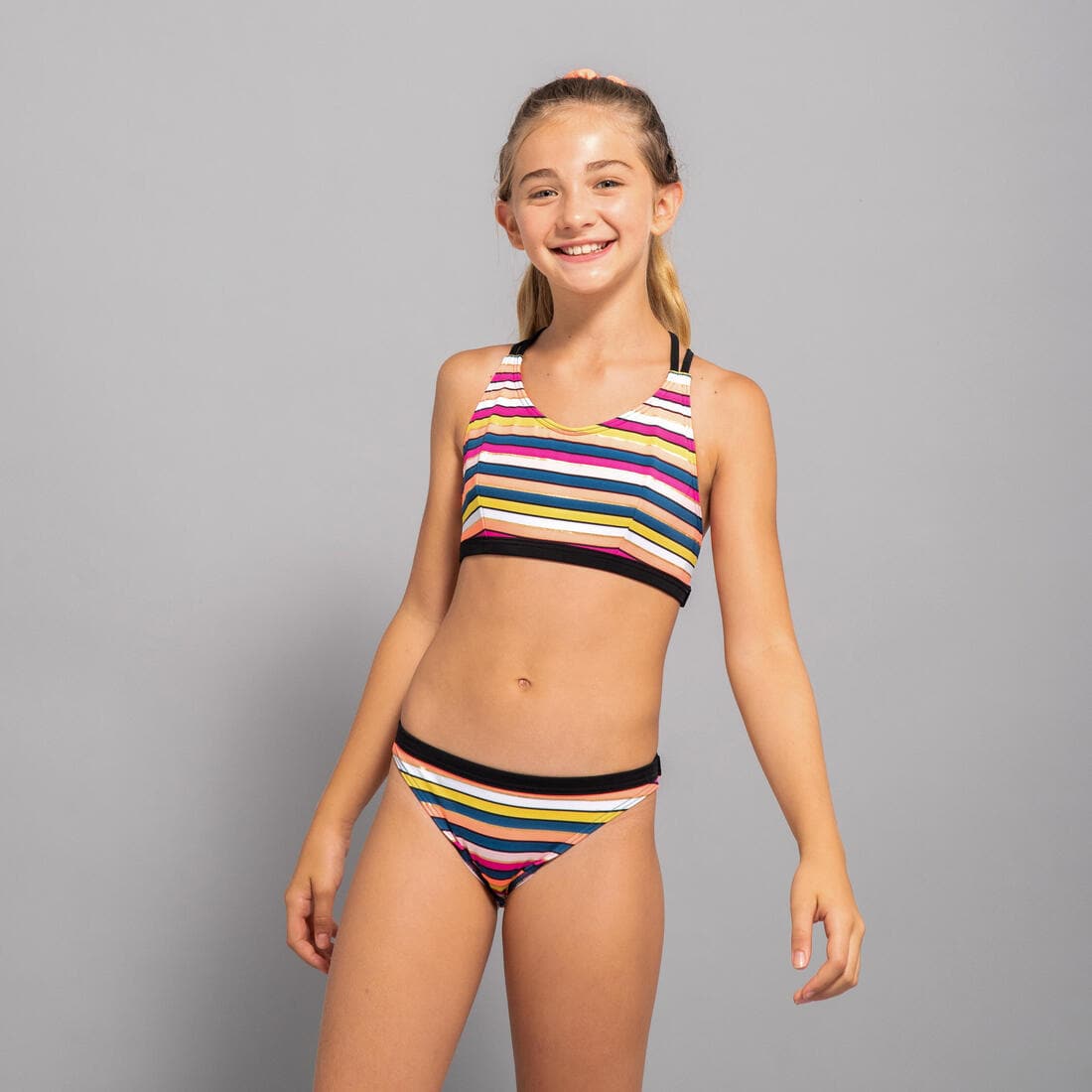 CULOTTE DE MAILLOT DE BAIN SURF FILLE MAEVA 500