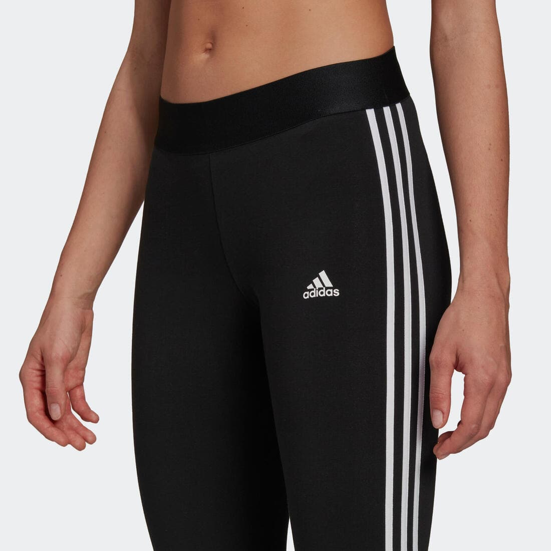 LEGGING DE FITNESS SOFT TRAINING ADIDAS FEMME NOIR