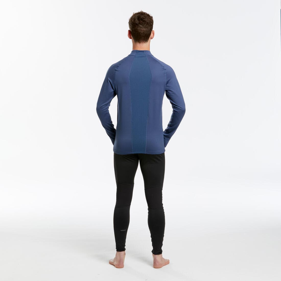 Sous-vêtement thermique de ski homme 500 1/2 zip haut