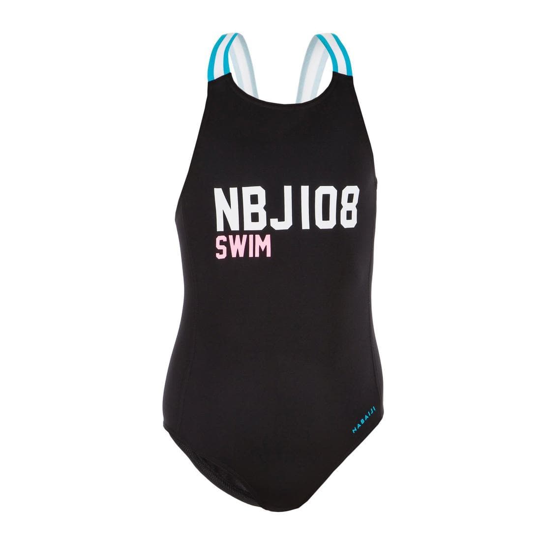 Maillot de bain de natation fille 1 pièce vega NBJI