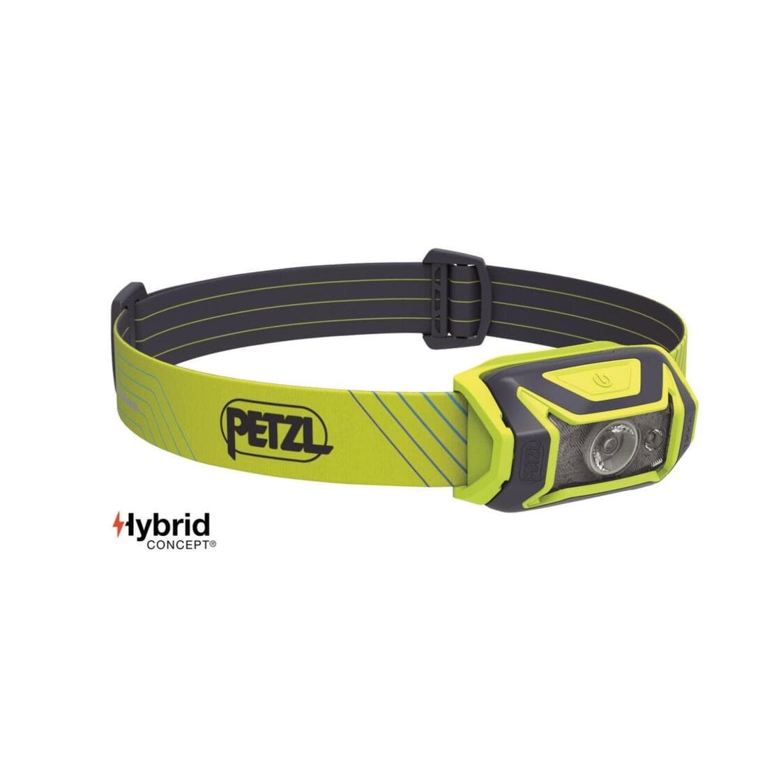 LAMPE FRONTALE DE RANDONNÉE TREKKING PETZL TIKKA CORE 450LM COULEUR JAUNE