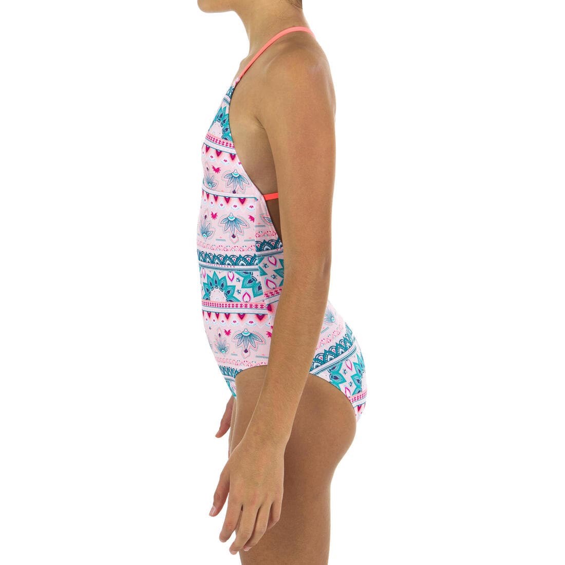 maillot de bain 1 pièce noir HIMAE GIRL500 TROPICOOL