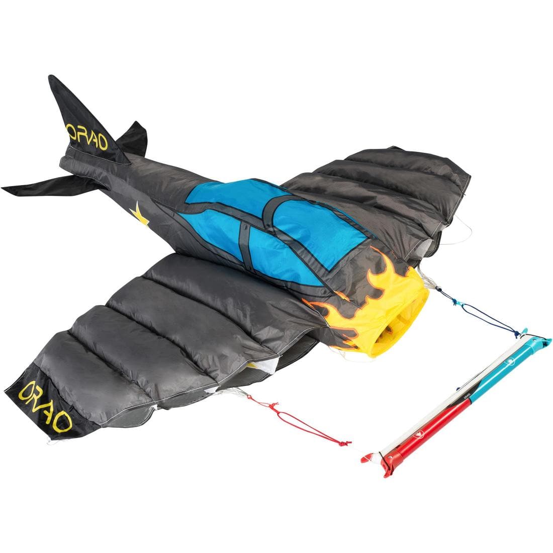 CERF- VOLANT PILOTABLE "3D PLANE 180" pour enfants - coloris  Aventure