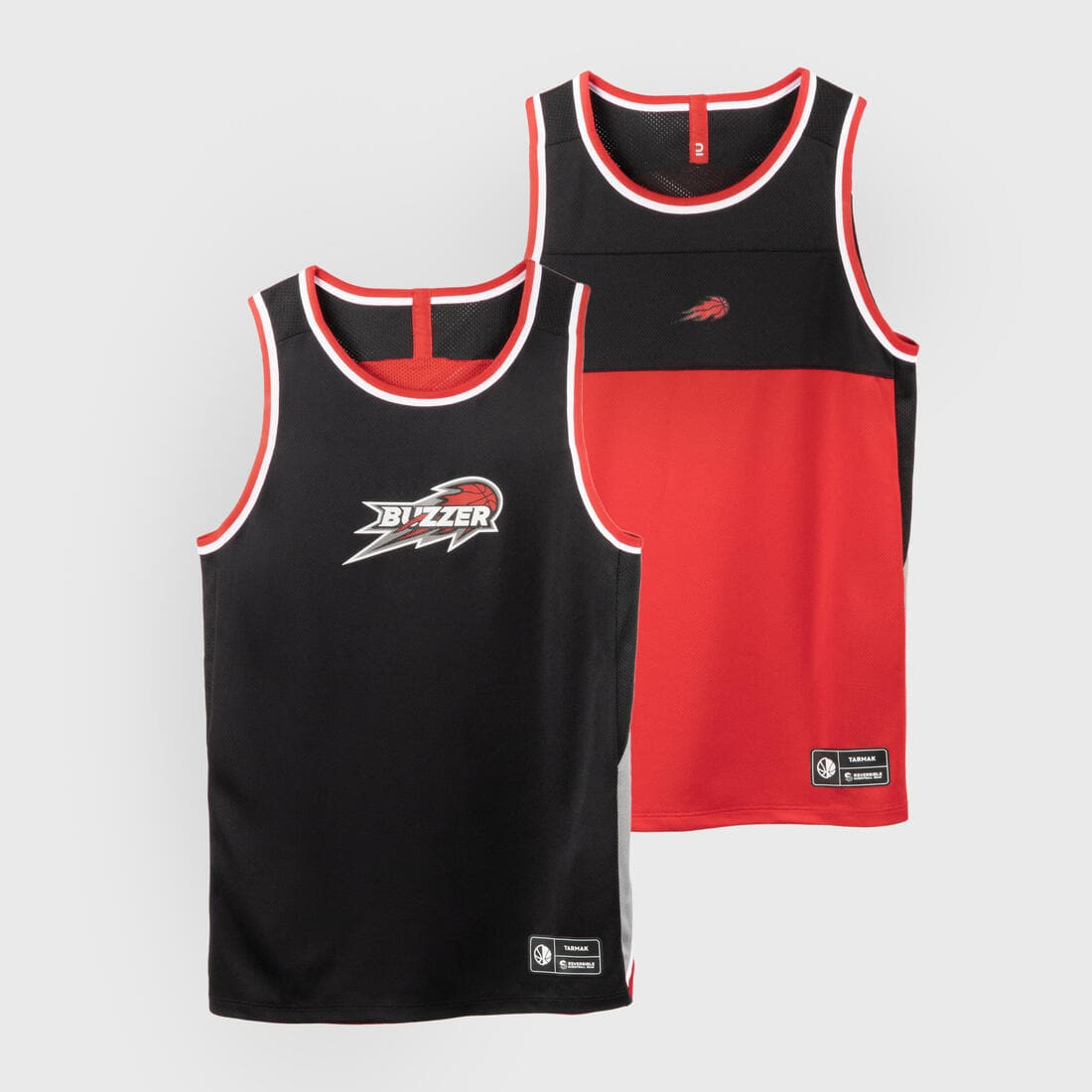 Maillot de Basketball sans manche reversible enfant - T500R JR