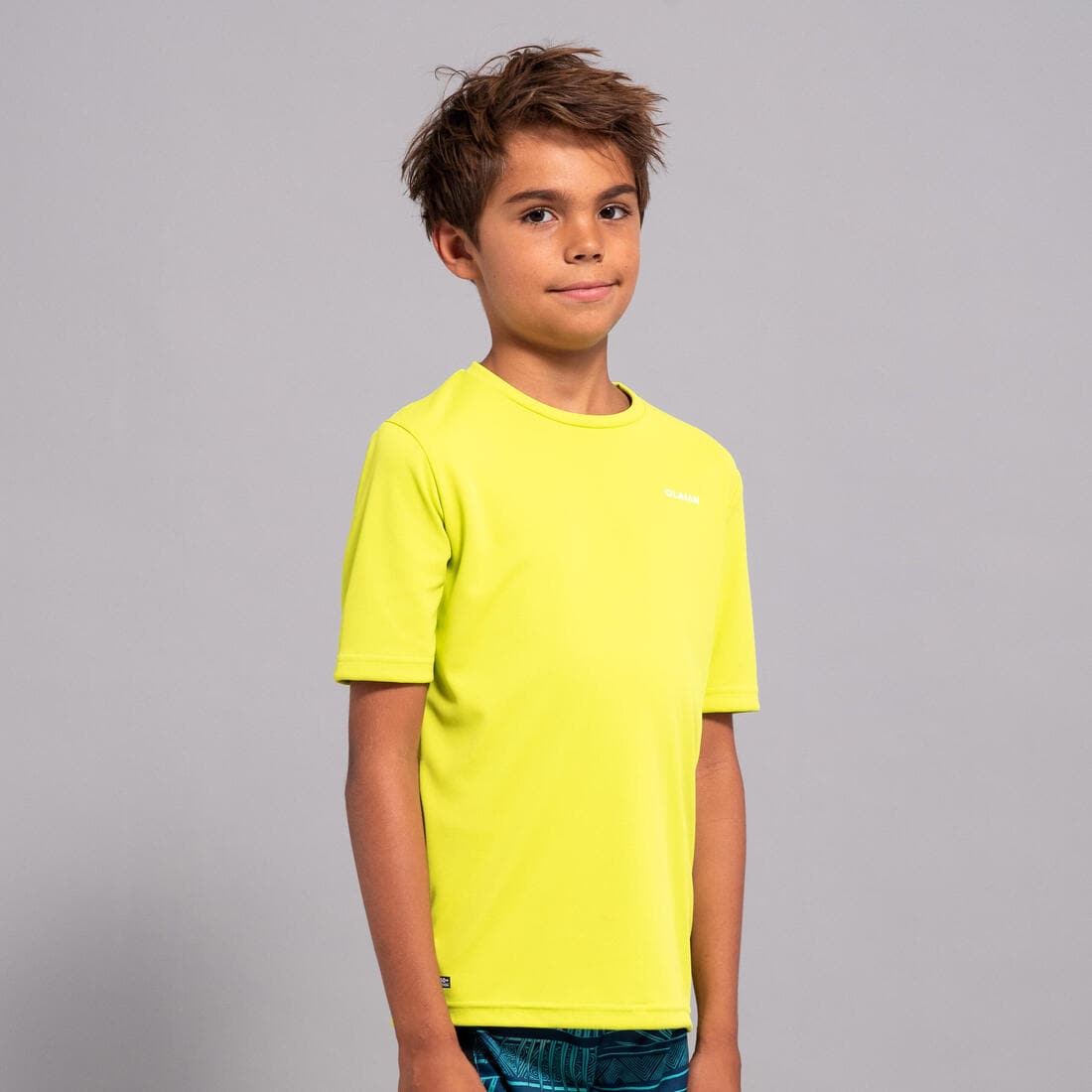 Water tee shirt anti UV manche courte junior