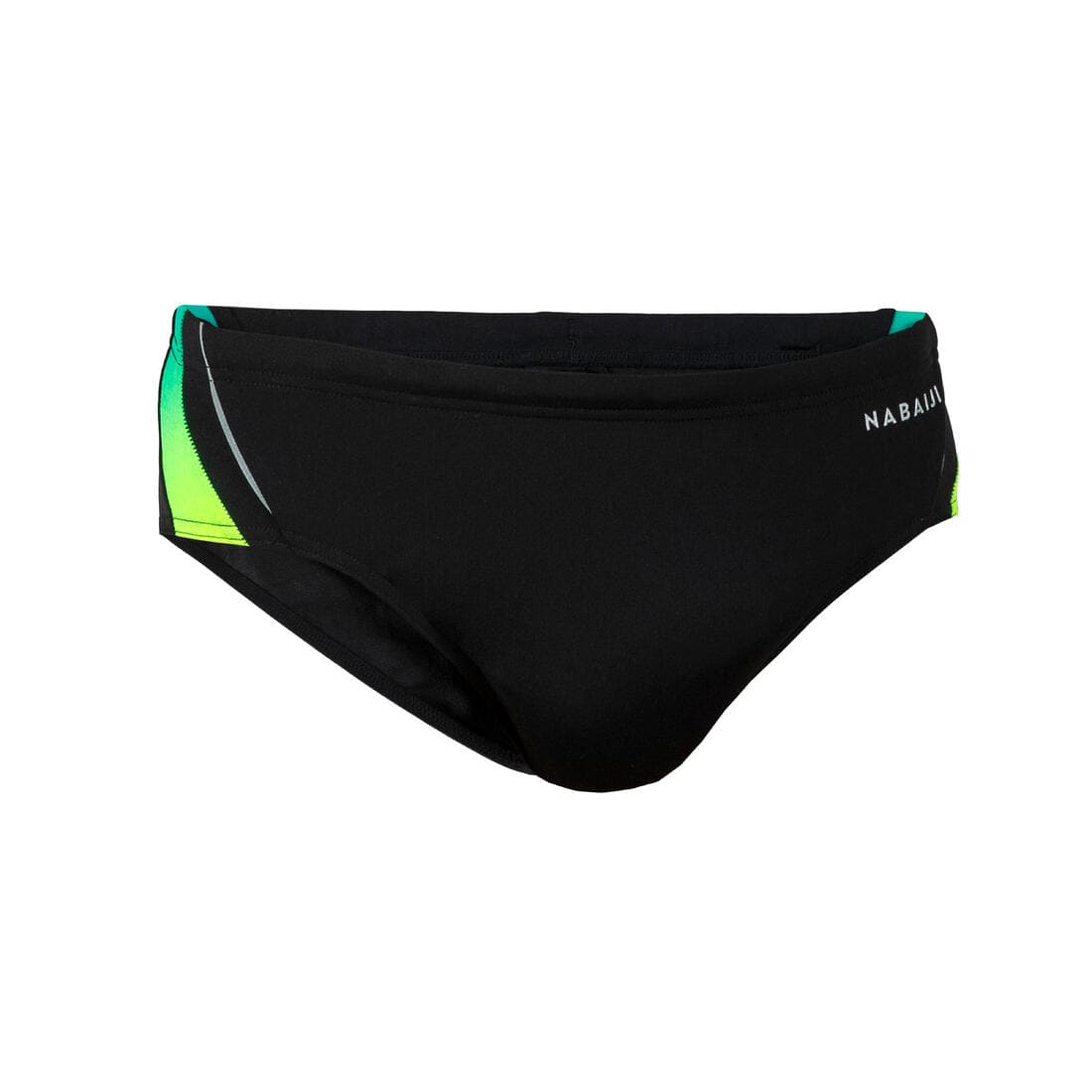 Maillot de bain slip natation garcon  900 yoke grad vert