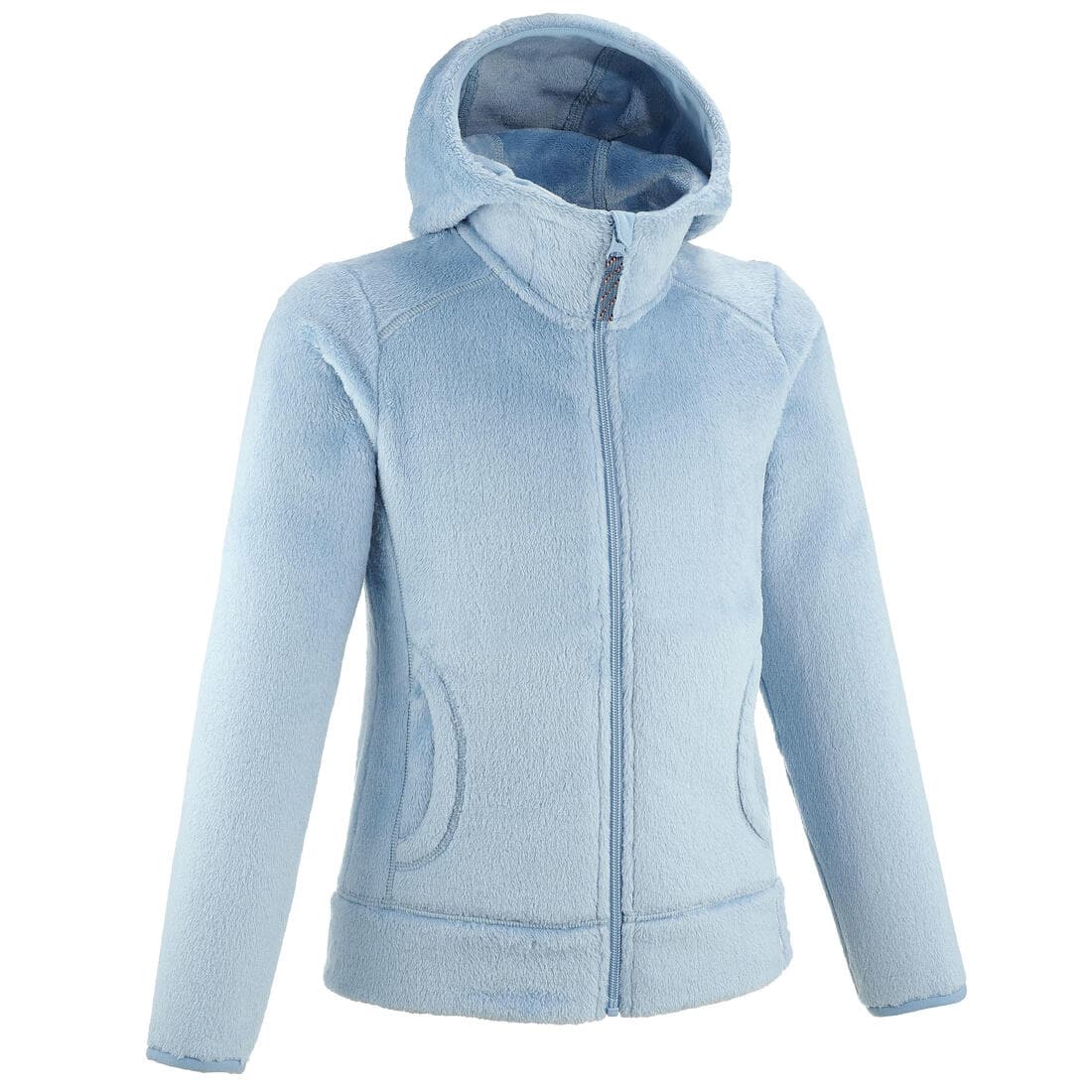 Veste polaire chaude de randonnée - MH500 bleue marine - enfant 7-15 ans