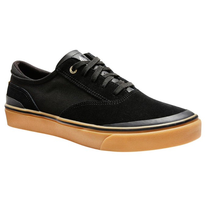 





Chaussures basses de skateboard adulte VULCA 500 noire, semelle gomme, photo 1 of 6