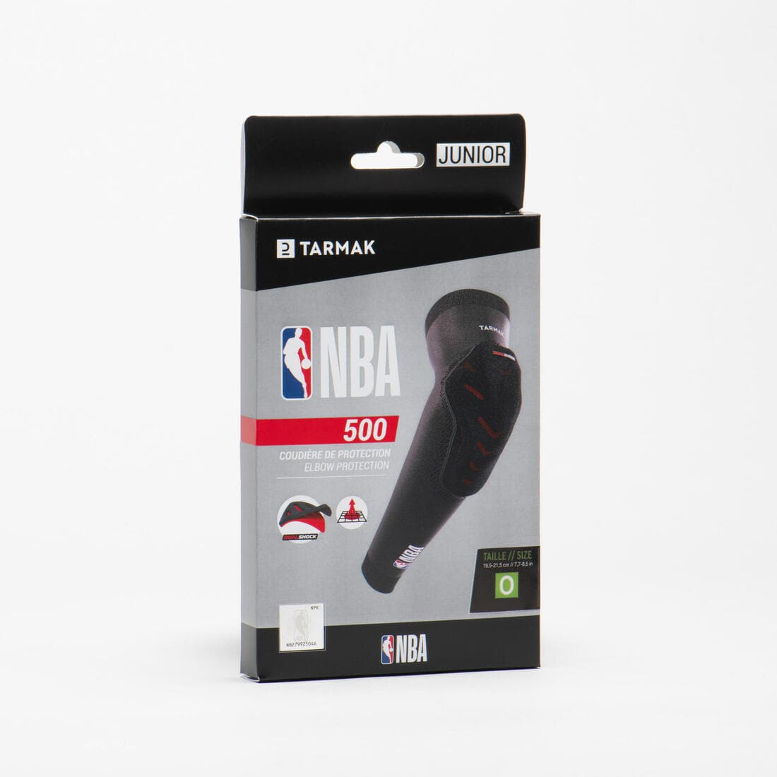 COUDIERE DE PROTECTION BASKETBALL POUR ENFANT EP500 NOIR NBA | DUALSHOCK