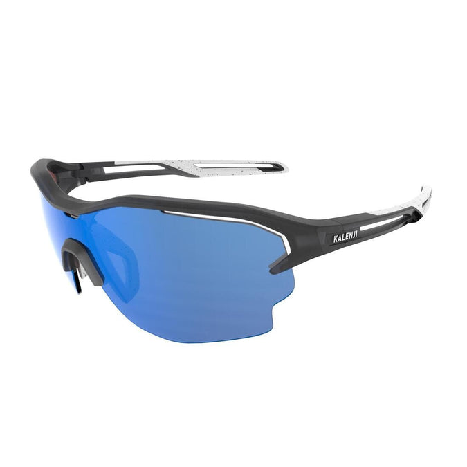 LUNETTES de SPORT ADULTE RUNPERF 2 CAT3 HD BLANC BLEU Decathlon