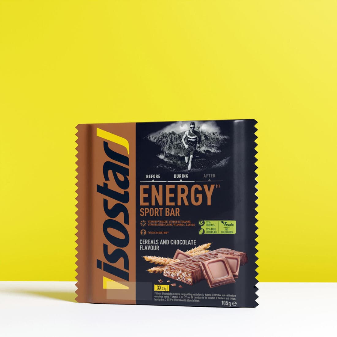 Barre énergétique energy sport bar chocolat 3x35g