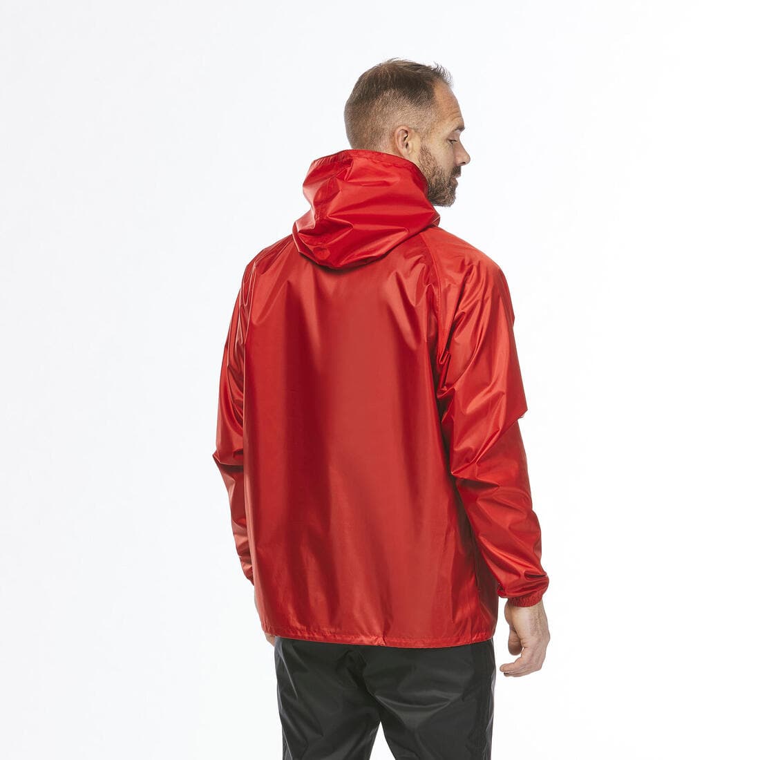 Veste coupe vent et déperlante de randonnée - Raincut 1/2 Zip - Homme