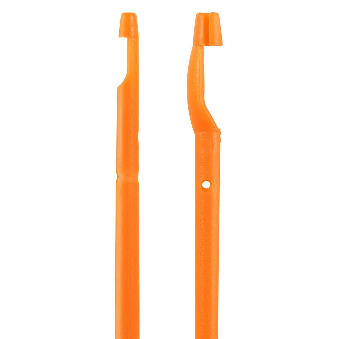 LOT DE 2 DEGORGEOIRS PF-DISG PLASTIQUE DE COULEUR ORANGE