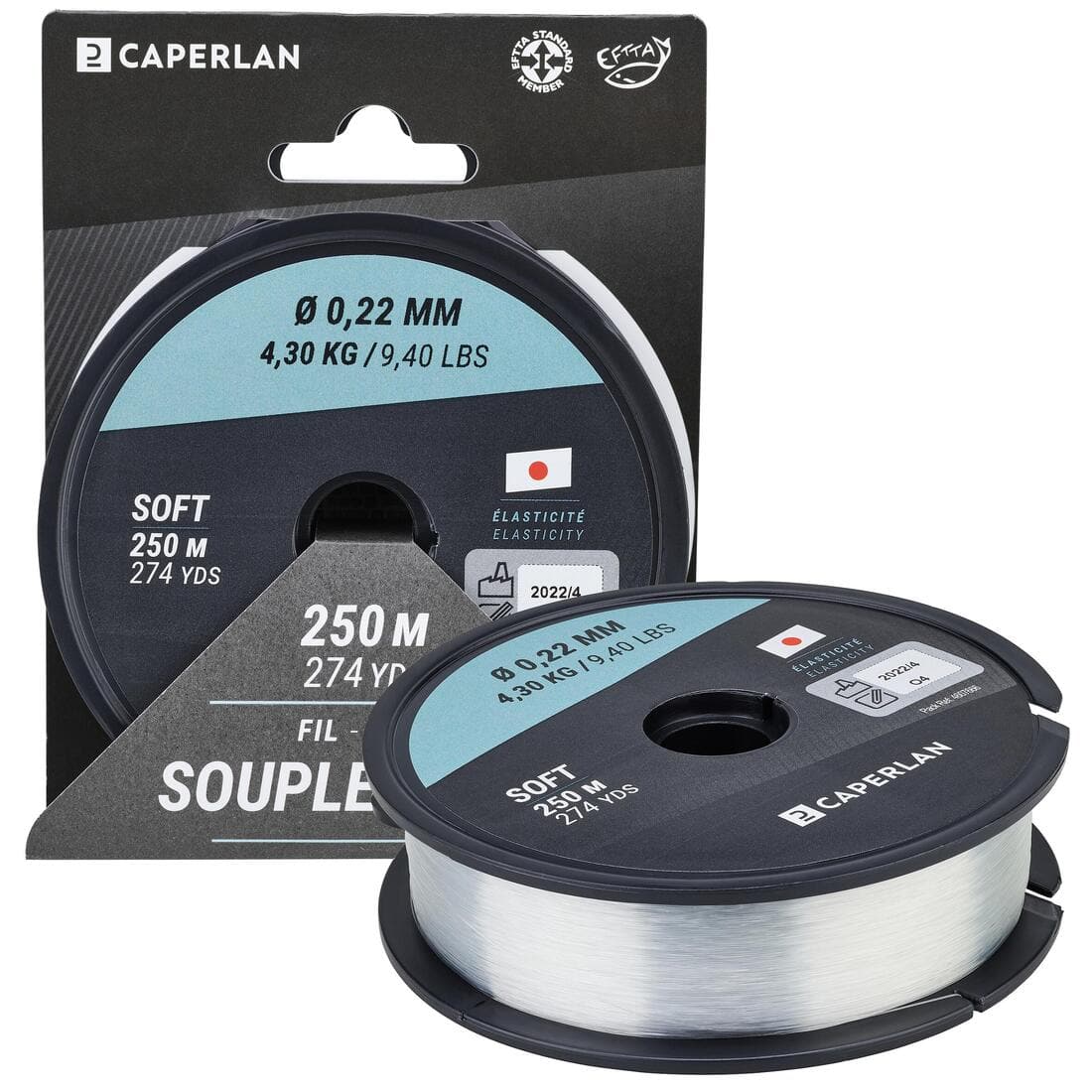 FIL PÊCHE RFT SOFT CRISTAL 250M