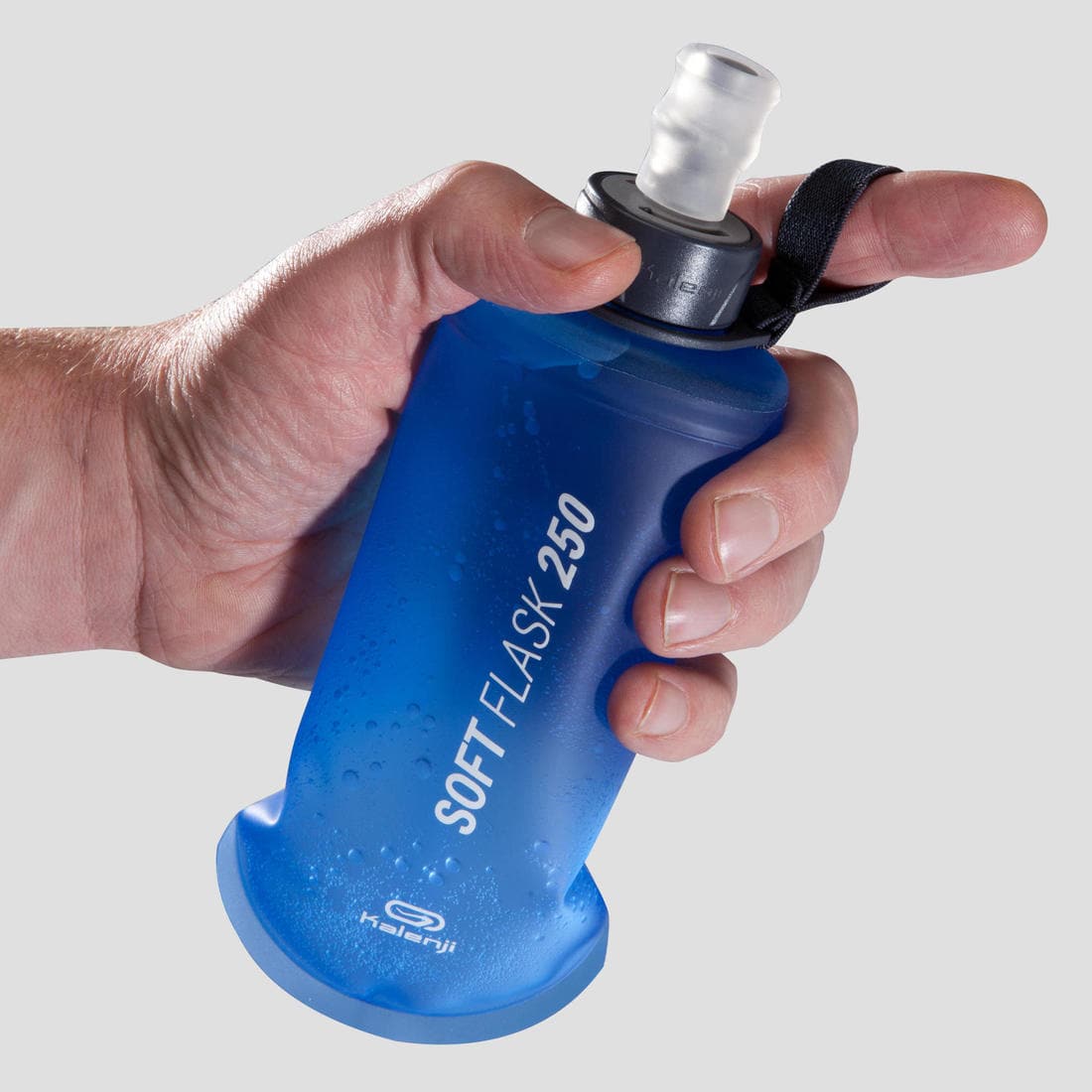 FLASQUE SOUPLE DE RUNNING 250 ML BLEUE