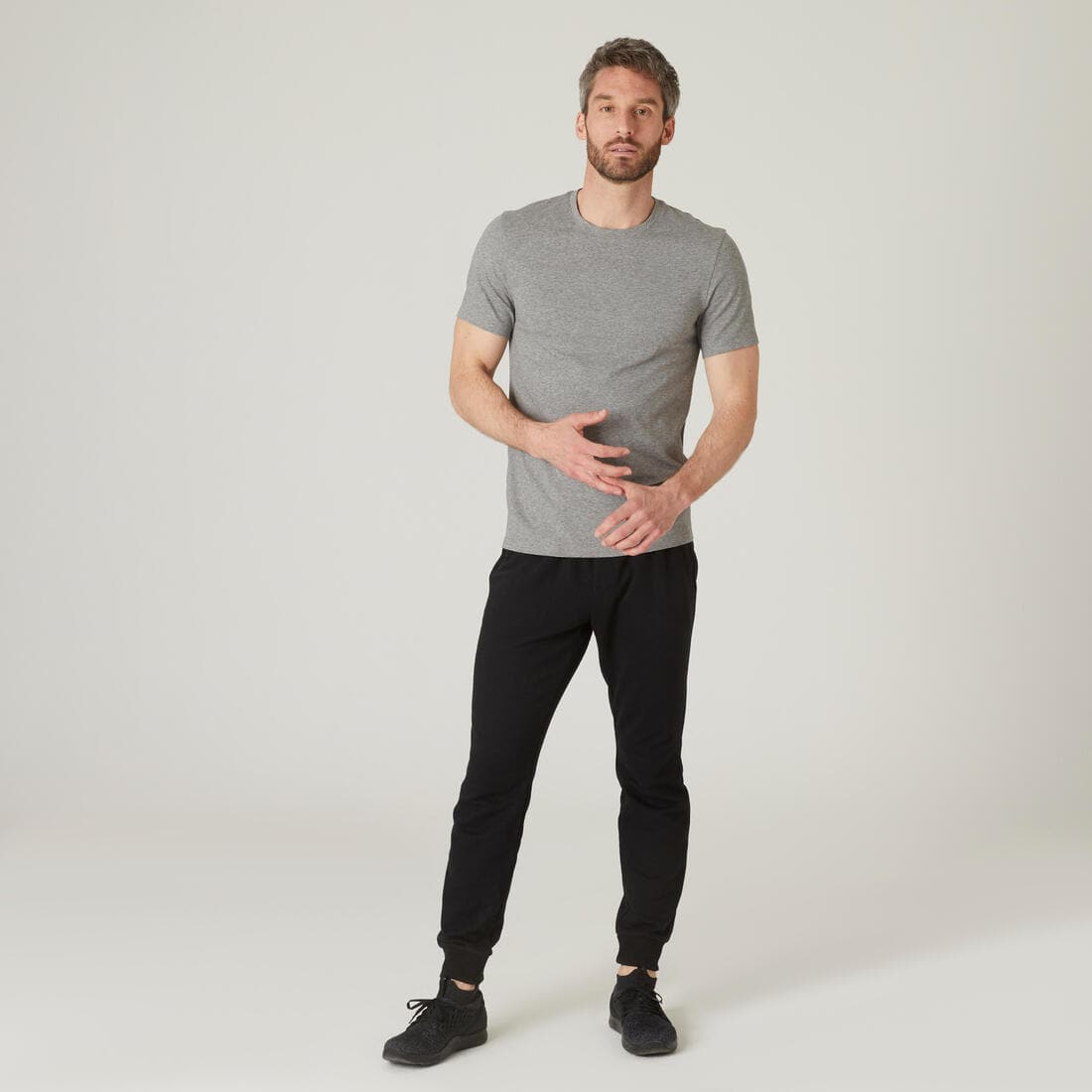 T-shirt slim en coton Homme