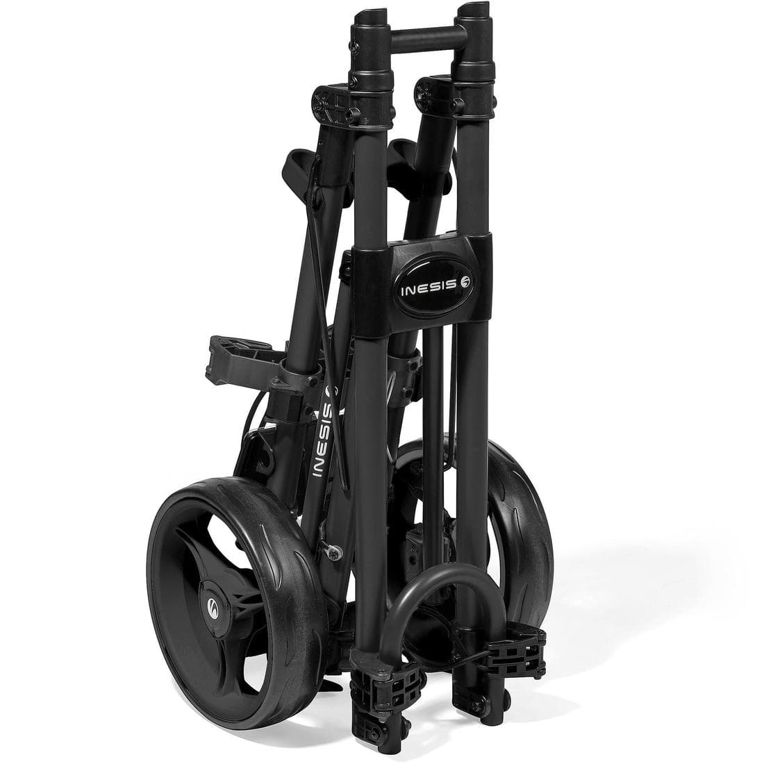 Chariot golf - INESIS 2 roues compact noir