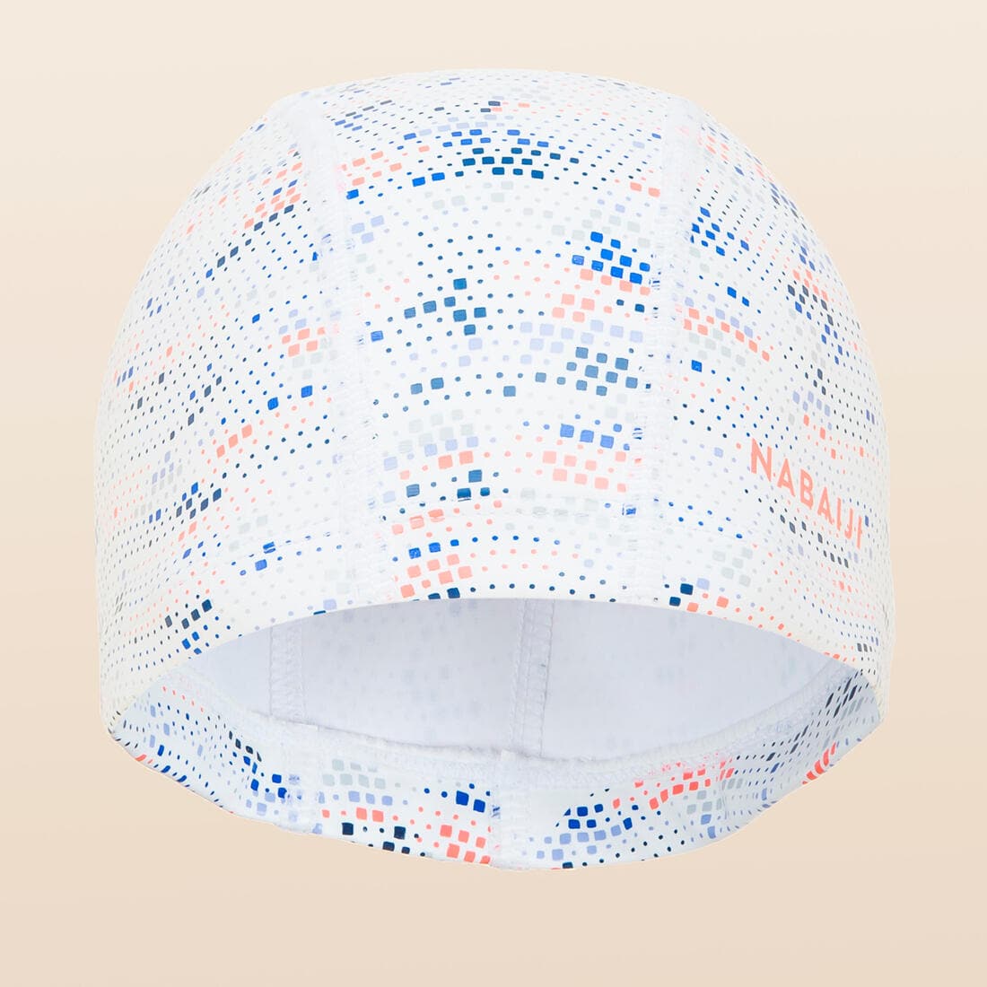 Bonnet de bain en maille enduite - tissu imprimé - taille l - canopa