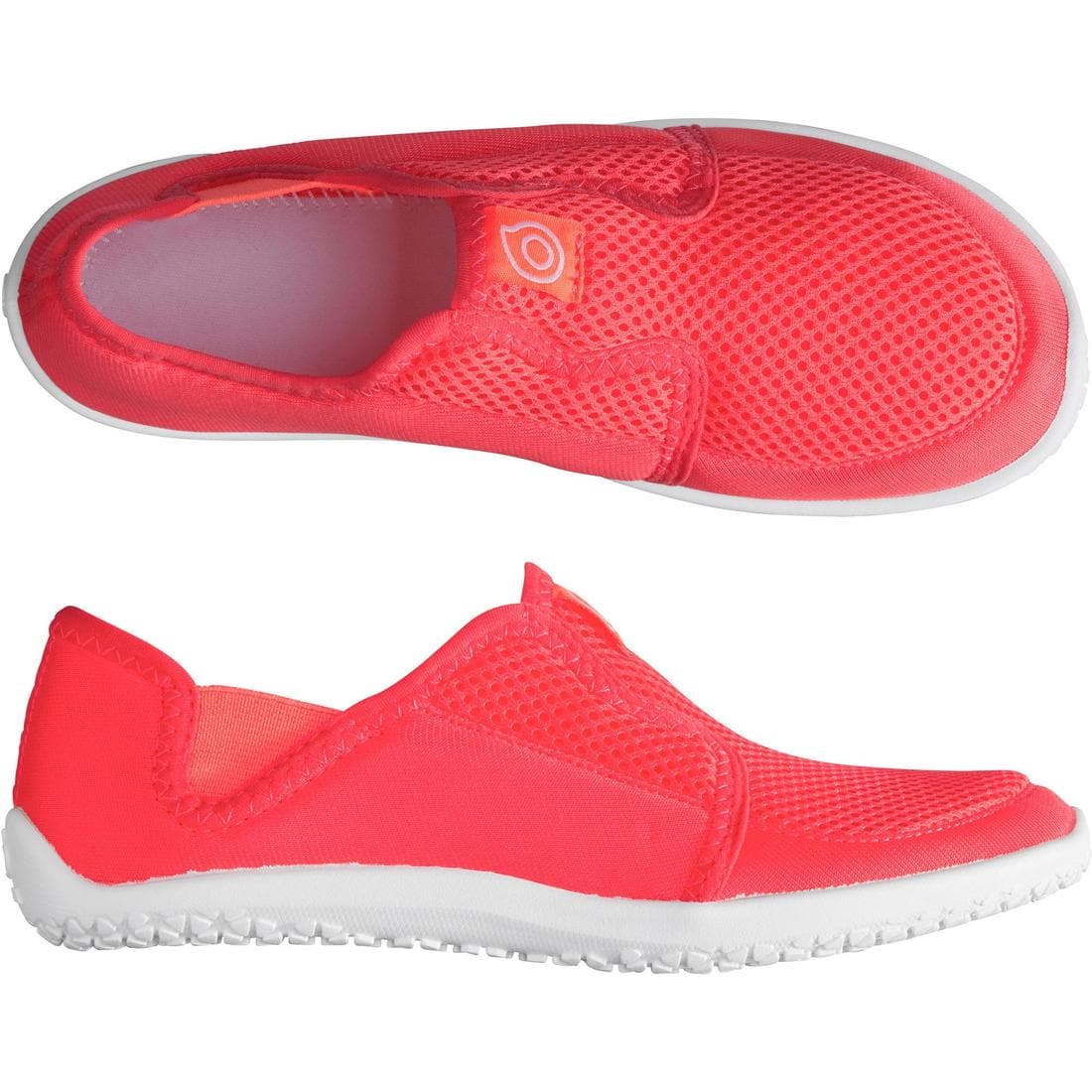 Chaussures aquatiques Aquashoes 120 enfant bleues jaunes