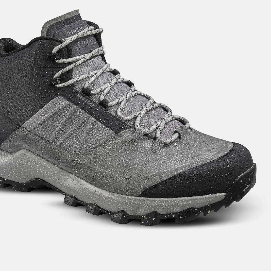 Chaussures imperméables de randonnée montagne - MH500 MID - homme