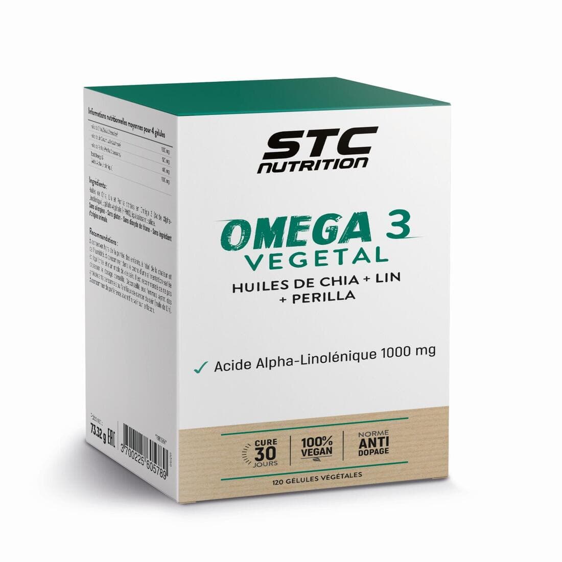 OMEGA 3 VEGETAL STC 120 gélules